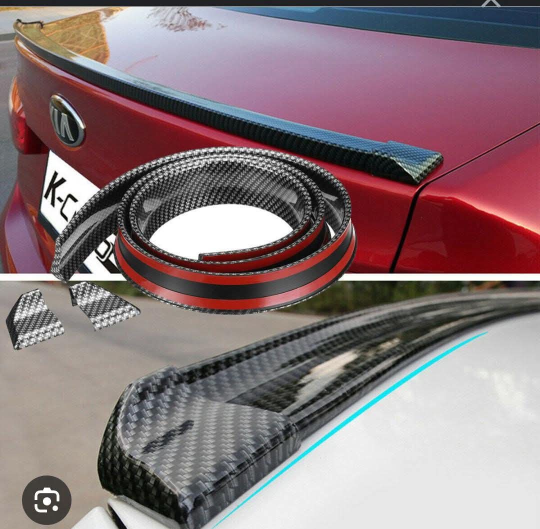 Cola de Hule estilo Fibra de Carbono