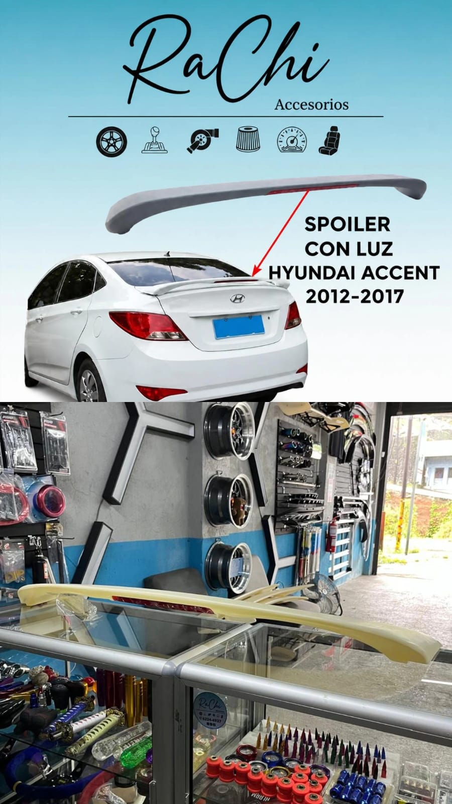 Cola Hyundai Accent 2012-2017