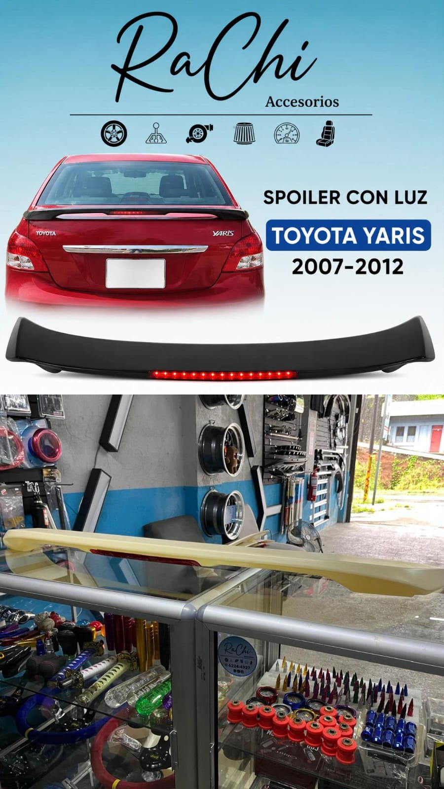 Cola Toyota Yaris 2007-2012